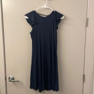 Three Dots Easy Flounce Dress